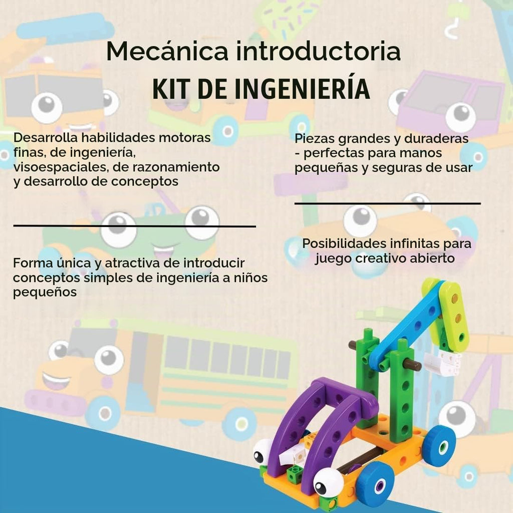 Kids First: Ingeniero de Automóviles | Set de Ingeniería