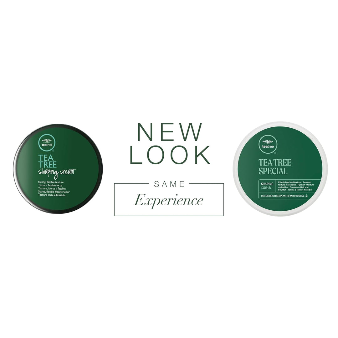 Crema moldeadora Tea Tree, crema para peinar el cabello, fijación d...