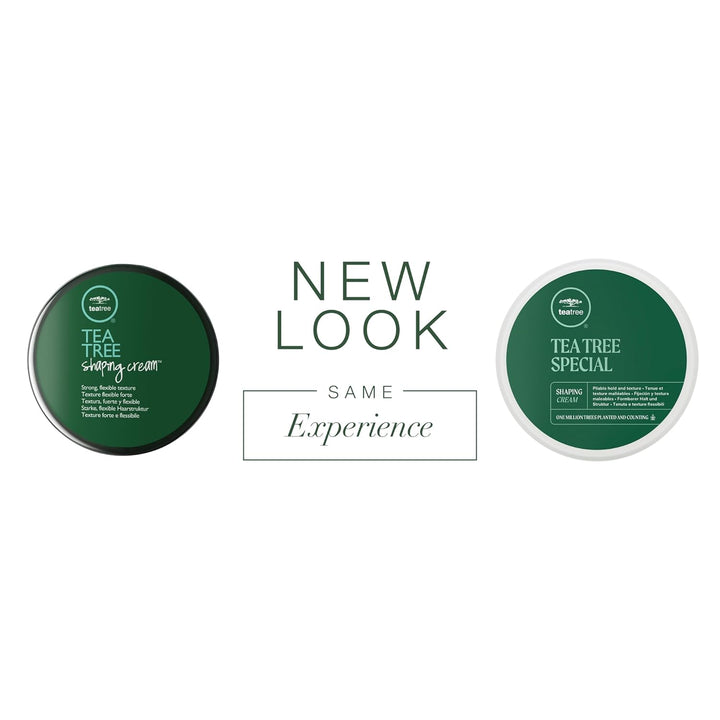 Crema moldeadora Tea Tree, crema para peinar el cabello, fijación d...