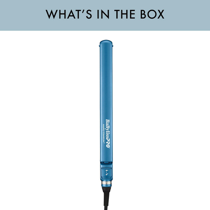 BabylissPRO Nano Titanium Digital Ultra-Thin Hair Straightener, Pro...