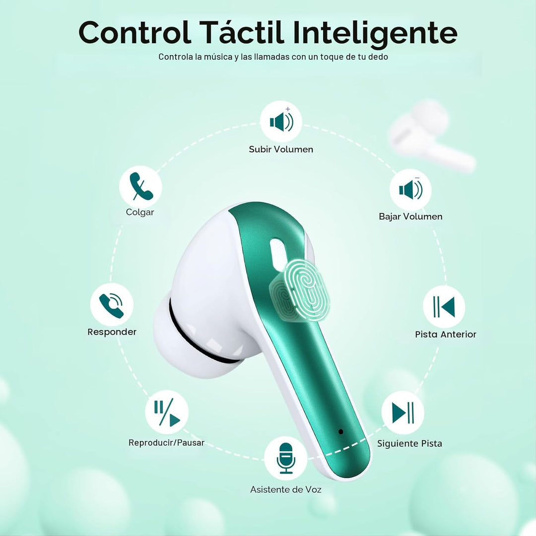 TAGRY Auriculares Bluetooth Verdaderamente Inalámbricos Auriculares...