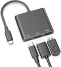 Adaptador USB-C a HDTV con salida HDTV 4K@60Hz, convertidor multi-AV para MacBook/Mac Pro Air iPad Pro y más dispositivos con puerto Type-C