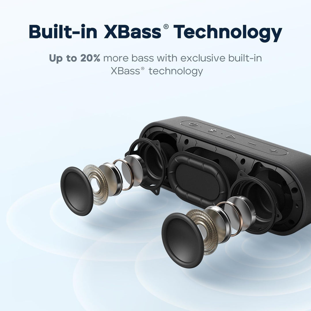 Tribit XSound Go Altavoz Bluetooth portátil, 12 W altavoz inalámbri...