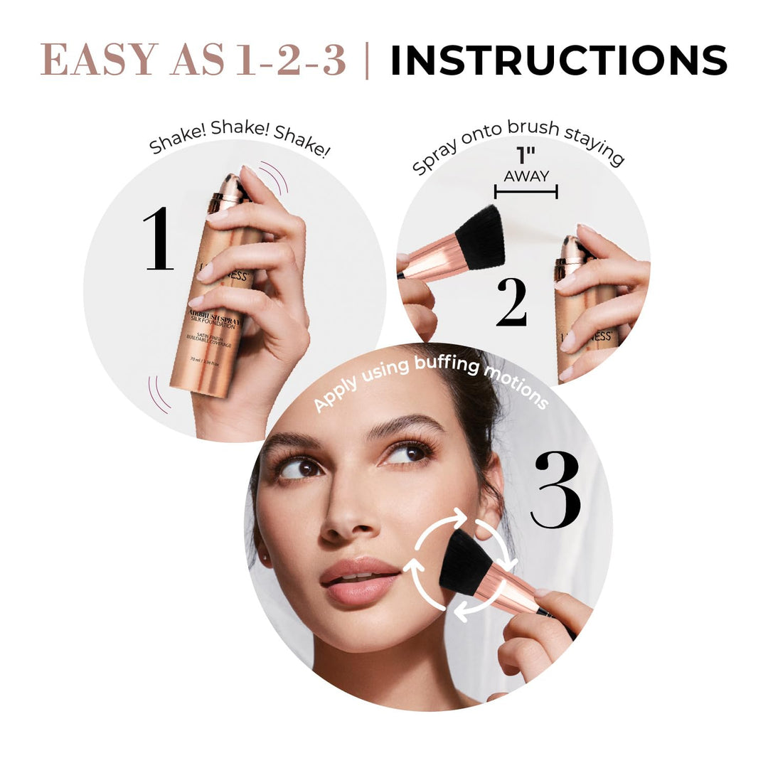 LUMINESS Face Time - Kit de maquillaje todo en uno, incluye paleta...