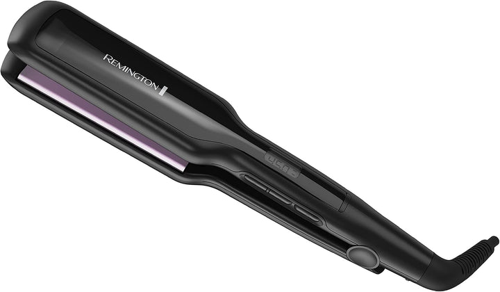 Remington Plancha plana antiestática, 1\/2 pulgada, titanio + reves...