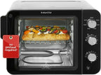 Instant Pot No requiere precalentamiento* Horno tostador con freidora de aire de 4 rebanadas con tecnología InstantHeat, 7 en 1, freír al aire, hornear, tostar, asar, asar, calentar y hacer pizza