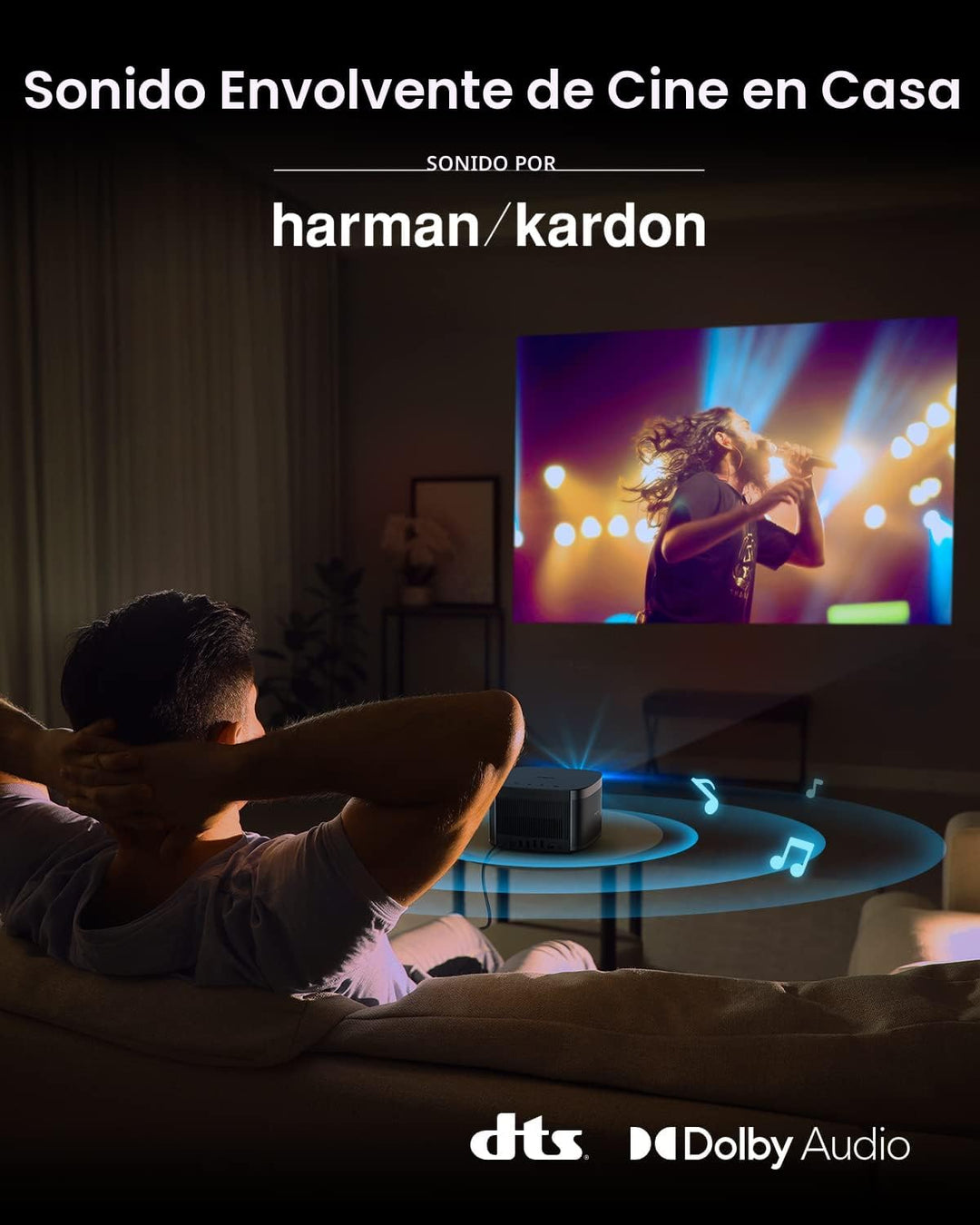 XGIMI Proyector Horizon Pro 4K, 1500 lúmenes ISO, proyector de pelí...