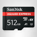 SanDisk Tarjeta microSD Express de 512 GB, funciona con Nintendo-Switch 2 SDSQXFN-512G-GN4N
