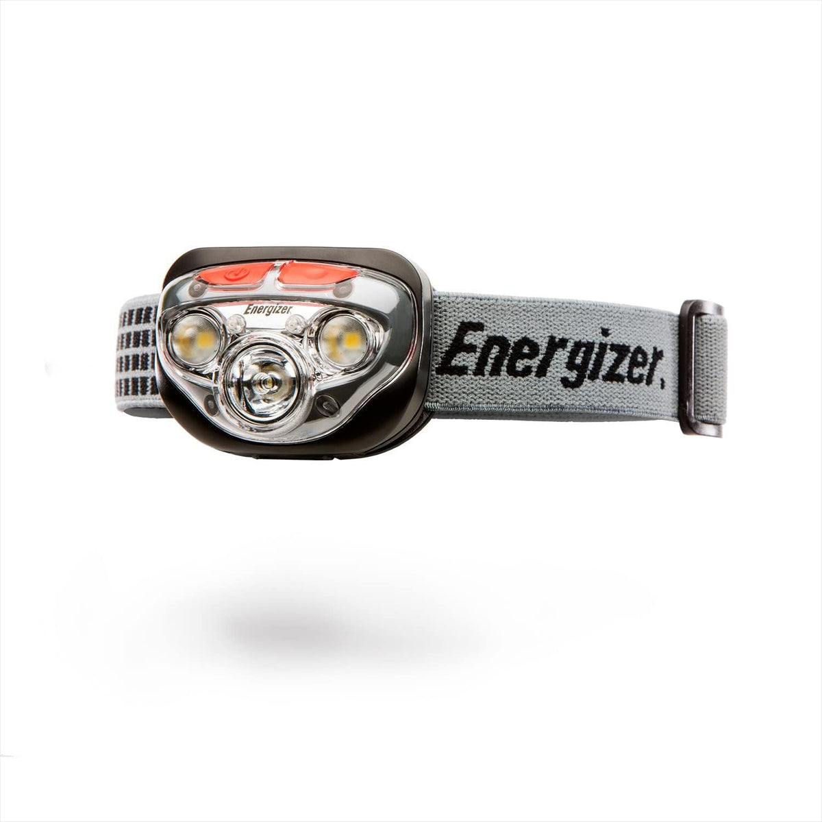 Lámpara Energizer Vision HD+ Linterna Frontal LED, Linterna Frontal Brillante Resistente al Agua con Enfoque Digital, Equipo de Campamento y Luz de Emergencia, Baterías Incluidas, Paquete de 1