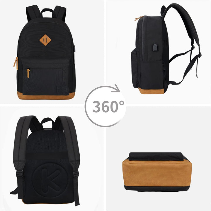 KOPHLY Mochila Grande de Equipaje de Mano para Portátil para Viajes...