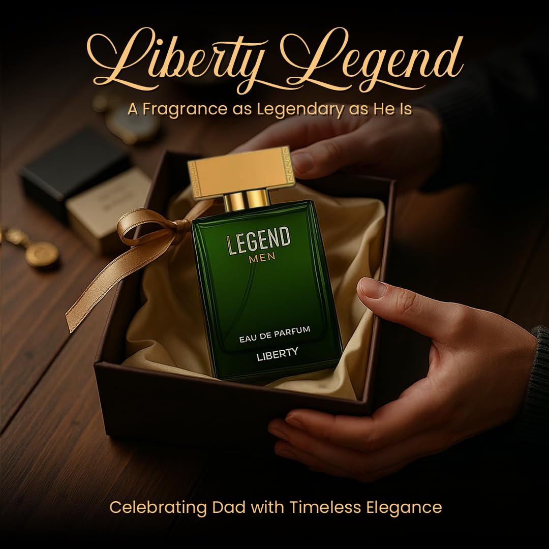 Liberty Legend Eau de Parfum para hombre, perfume de larga duración...