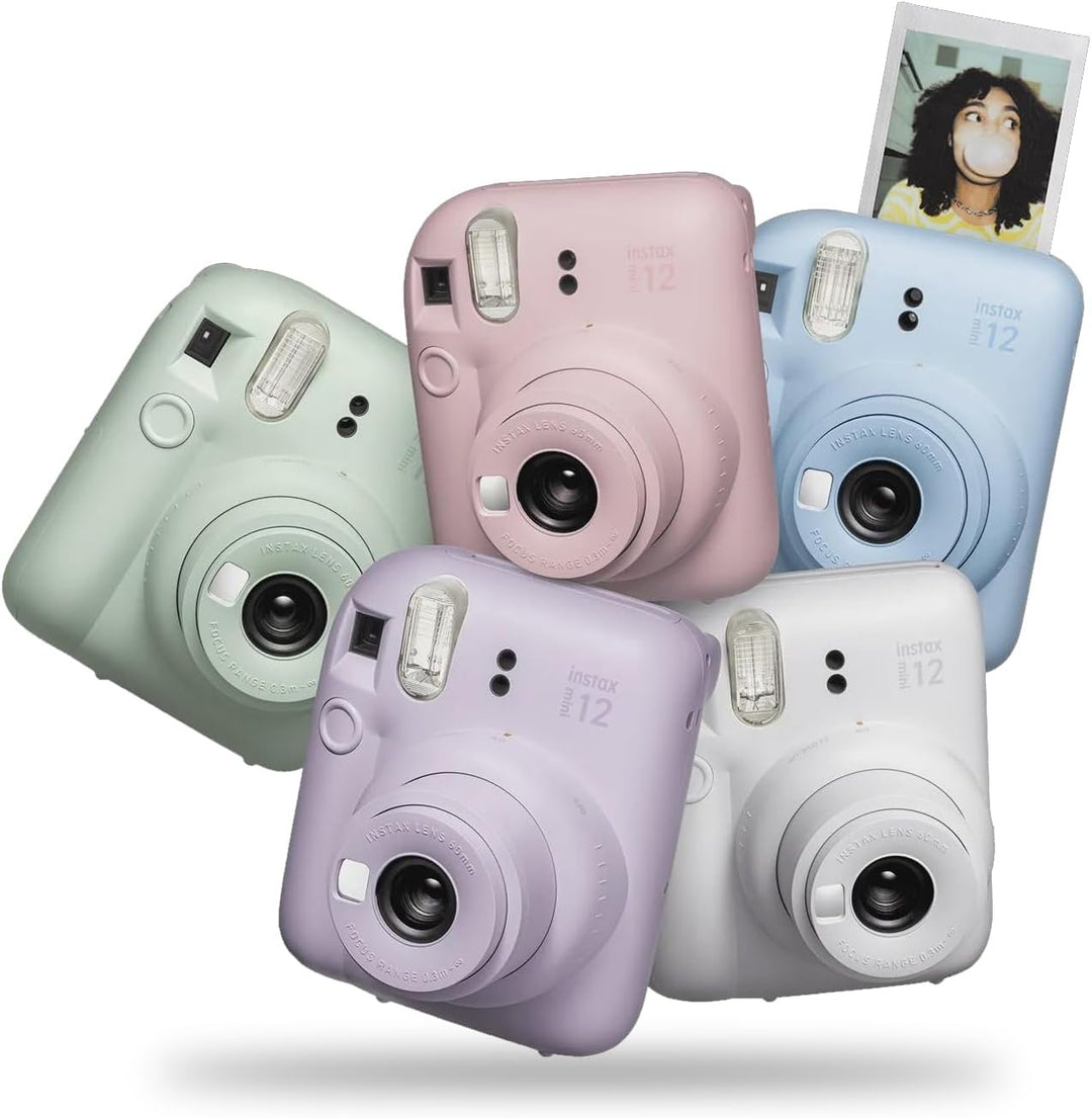 Fujifilm Instax Mini 12 Cámara Instantánea Morado Lila + Funda de D...