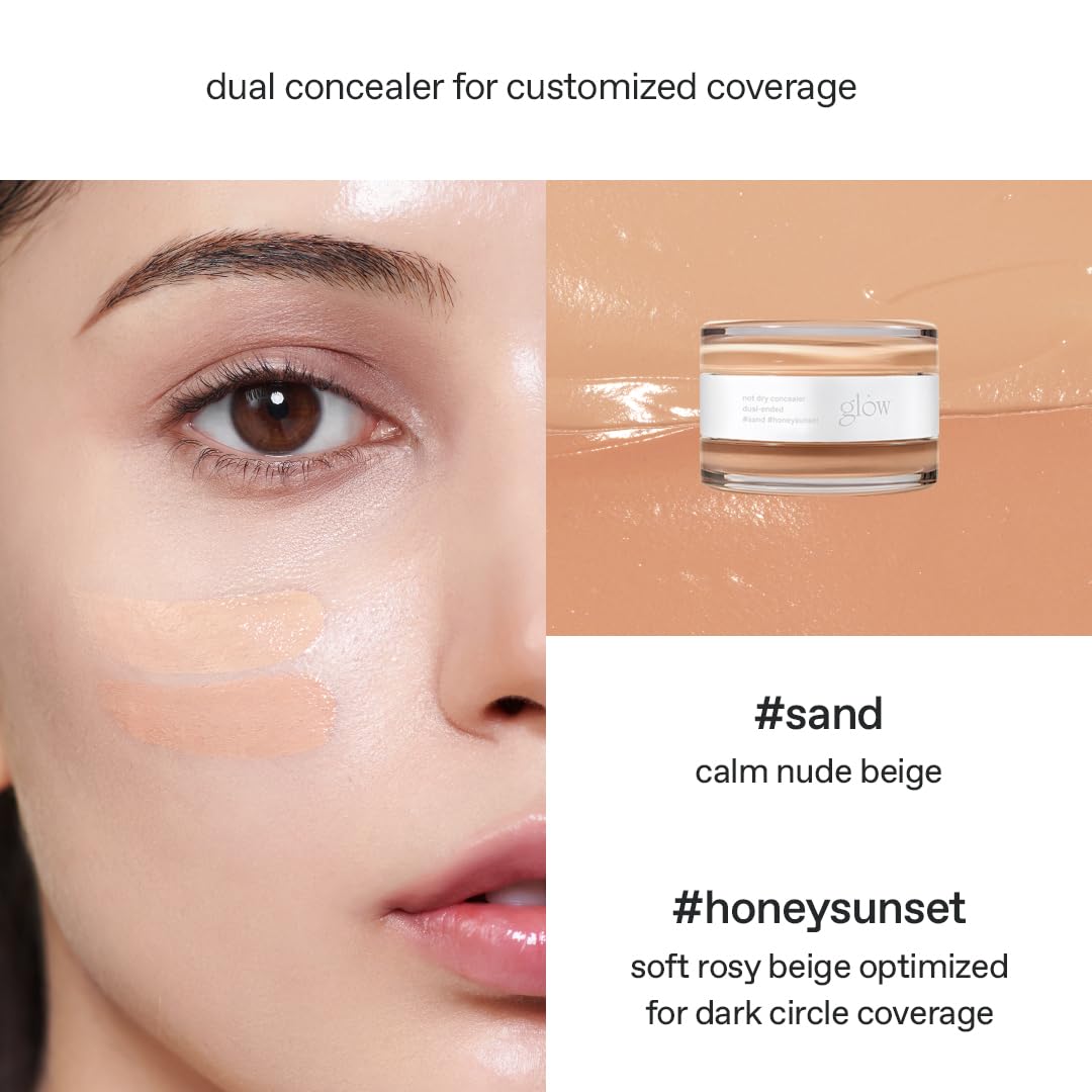glow Not Dry Corrector #Sand #Honeysunset, cubre círculos y imperfe...
