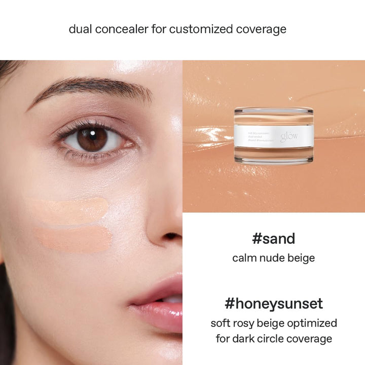 glow Not Dry Corrector #Sand #Honeysunset, cubre círculos y imperfe...