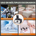 Mezclador Mini Vórtice, Agitador de Pintura para Modelos DIY, Sin Manos, Mezcla de Tres Velocidades, Apto para Agitadores de 10-100ml, Máquina de Agitador de Esmalte de Uñas para Pinturas de