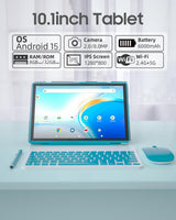 ATOZEE Tablet 2 en 1 Android 14 Tablet con Teclado de 10 pulgadas T...