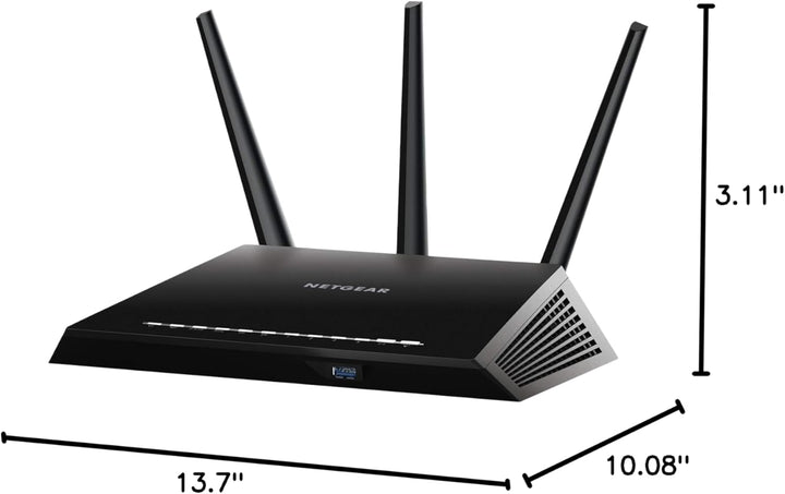 NETGEAR Nighthawk Router Wi-Fi inteligente (R6900P) - Velocidad ina...