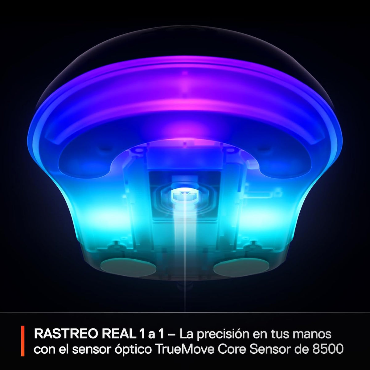 SteelSeries Ratón para juegos Rival 3 Gen 2 \u2014 Sensor óptico Tr...