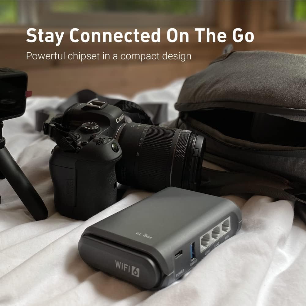 GLiNet GL-AXT1800 Router Portátil de Viaje Router de