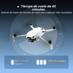 Skyrover Combo de cámara S1 Mini Drone con controlador de pantalla, video 4K/60fps, foto 8K, transmisión de video 7.45-Mi, menos de 8.78 oz, pista automática, disparo vertical, tiempo de vuelo de 120