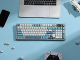 RK ROYAL KLUDGE S98 Teclado mecánico con pantalla inteligente y per...