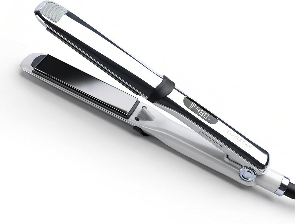 Plancha plana profesional de titanio, placas flotantes de 1 1\/4 pu...