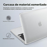 BlueSwan Funda rígida anticraqueado compatible con MacBook Pro de 1...