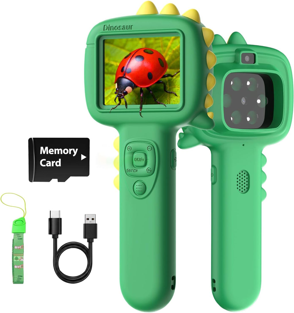 Cámara de microscopio para niños regalos juguetes - Microscopio de bolsillo