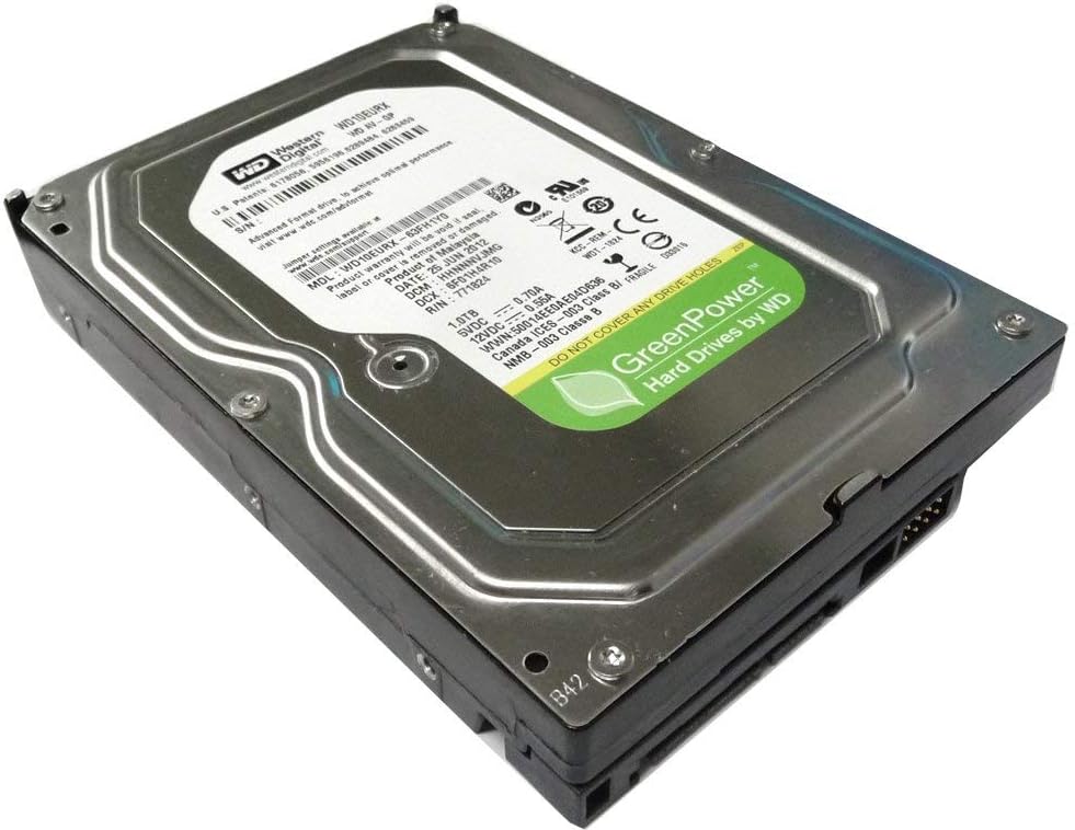 Western Digital AV-GP WD10EURX 1TB IntelliPower 64MB caché SATA 6Gb...