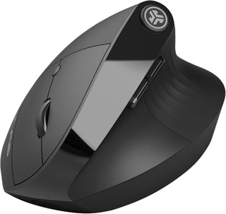 JLab JBuds Ratón vertical ergonómico, Bluetooth inalámbrico y dongl...