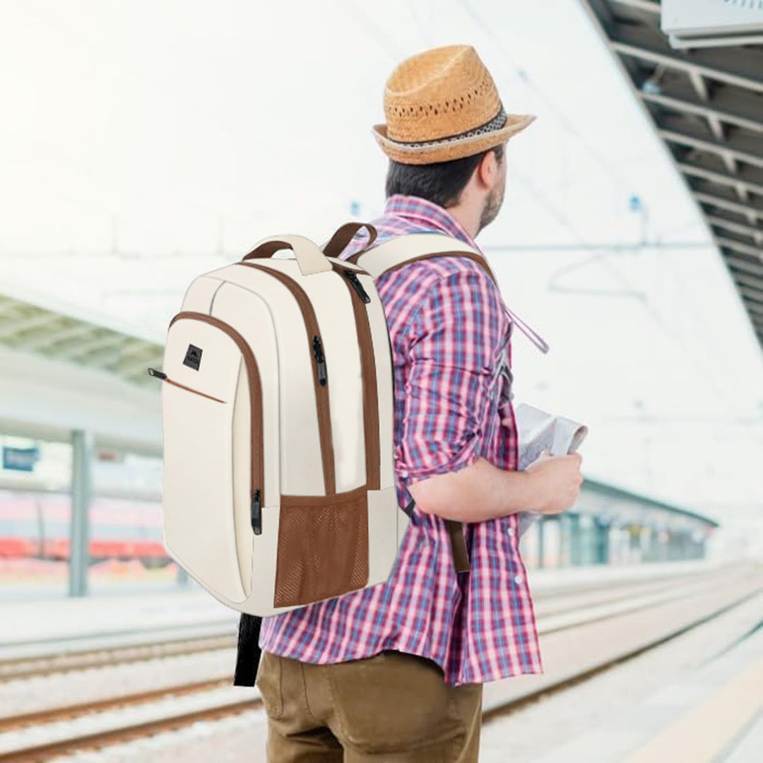 MATEIN Mochila de viaje para laptop de 15.6 pulgadas, bonita mochil...