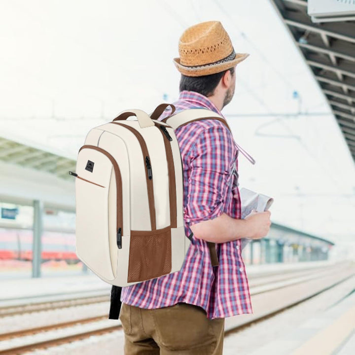 MATEIN Mochila de viaje para laptop de 15.6 pulgadas, bonita mochil...