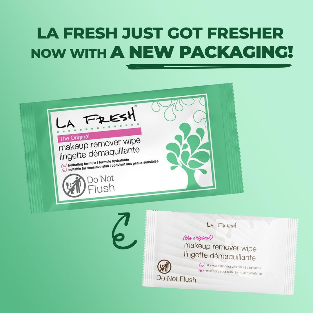 LA Fresh Toallitas desmaquillantes con vitamina E \u2013 Removedor...