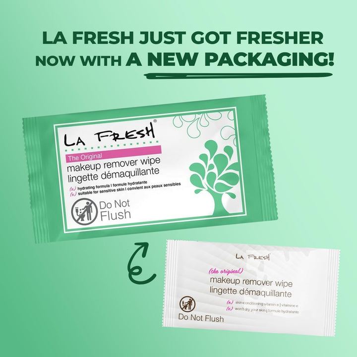 LA Fresh Toallitas desmaquillantes con vitamina E \u2013 Removedor...