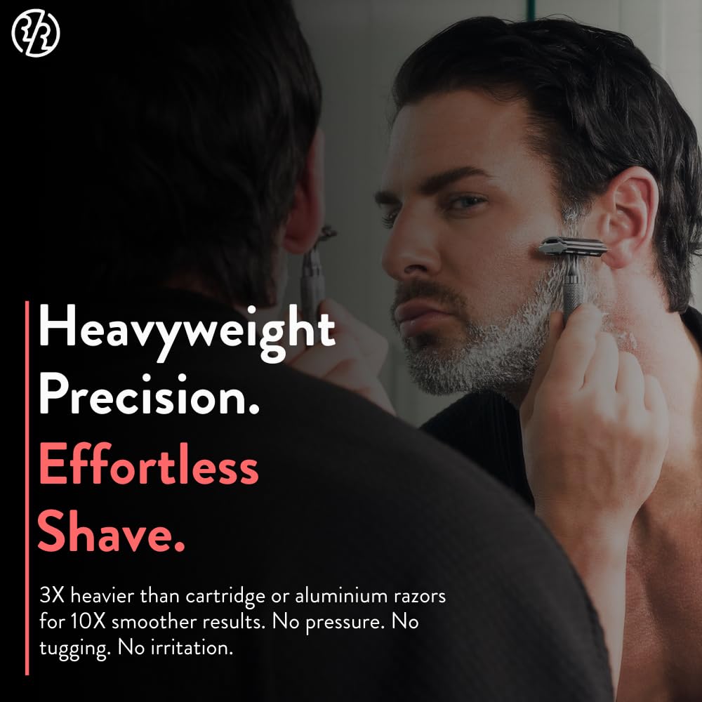 ROCKWELL RAZORS Maquinilla de afeitar de seguridad 6C Gunmetal Chro...