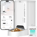 PETKIT Comedero Automático para Gatos, Comedero Automático para Perros WiFi 2.4G, Dispensador de Comida para Mascotas con Control de Aplicación y Sistema Triple Fresh-Lock, Hasta 10 Comidas al Día
