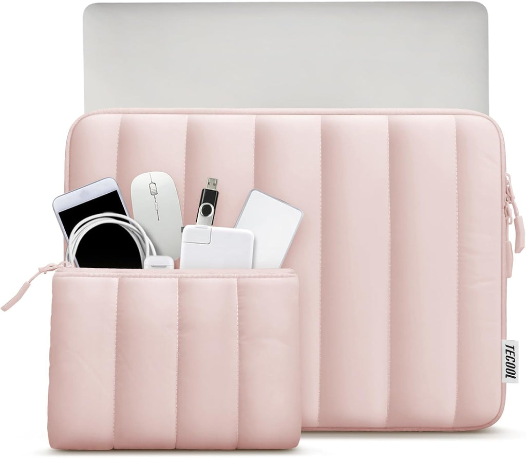 TECOOL Funda para portátil de 15.6 pulgadas y 15.6 pulgadas para portátil
