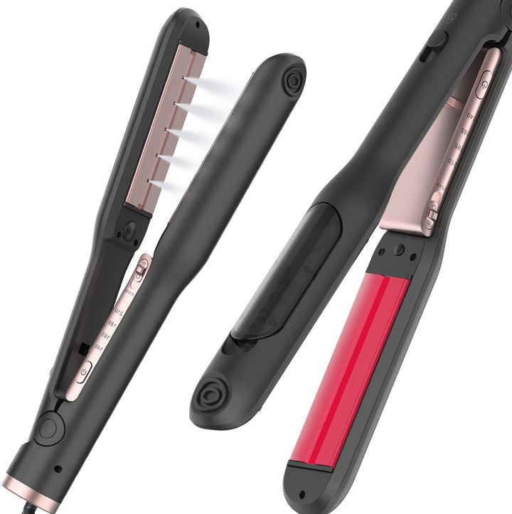 Plancha de vapor y culur \u2013 Plancha de pelo de 1.25 pulgadas pa...