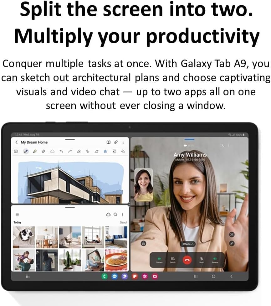 SAMSUNG Galaxy Tab A9 4G LTE Tablet Android de 87 pulgadas