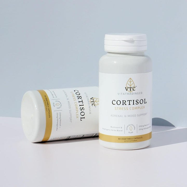VTC VitaTradingCo. Cortisol Stress Complex | Mezcla de hongos y hie...