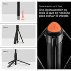 Spigen Soporte de trípode para selfie stick con control remoto