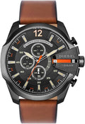 Diesel Mega Chief Reloj de acero inoxidable para hombre con movimiento analógico o digital