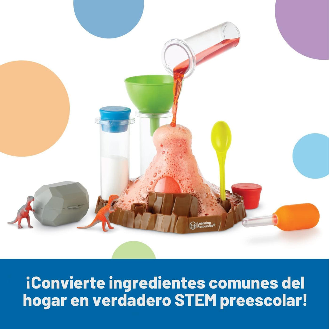 Learning Resources Fizzy Volcano - 13 Piezas, Edades 4+, Kits de La...