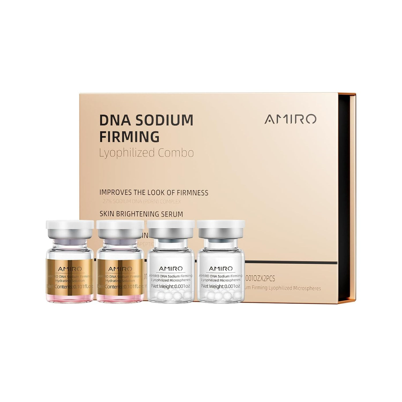 AMIRO Sistema de microinfusión PDRN para cara, sello de 0.002 in co...