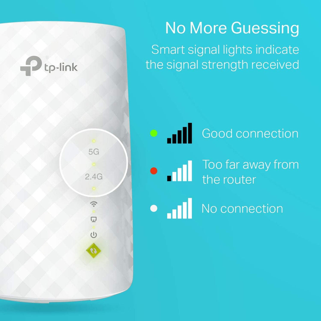 TP-Link Extensor de alcance WiFi AC750 Control de