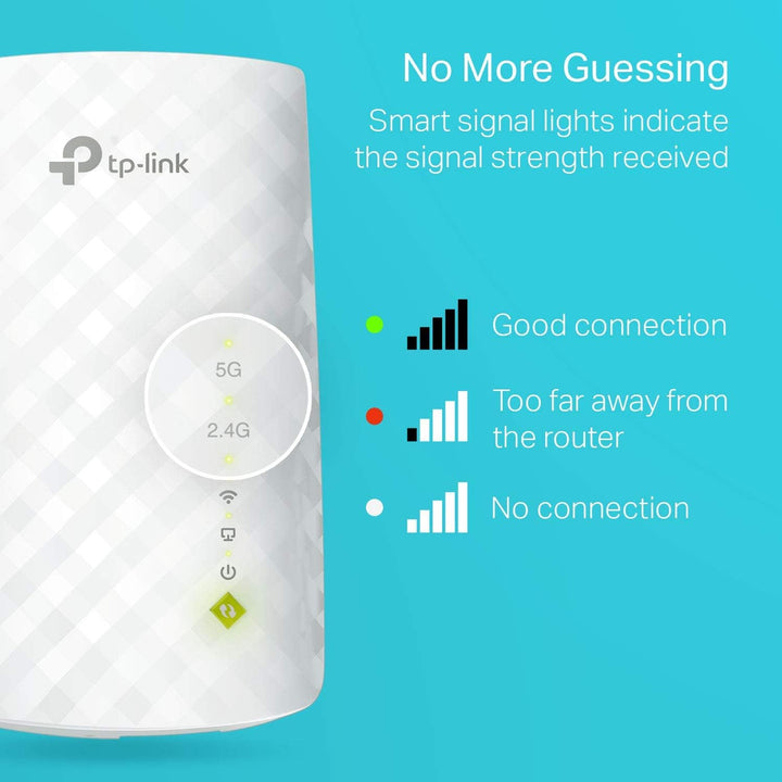 TP-Link Extensor de alcance WiFi AC750 Control de