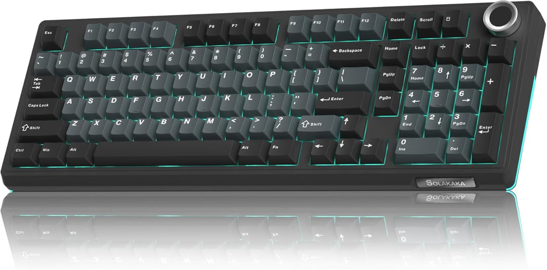 SOLAKAKA KI99 Pro - Teclado mecánico inalámbrico con interruptor si...