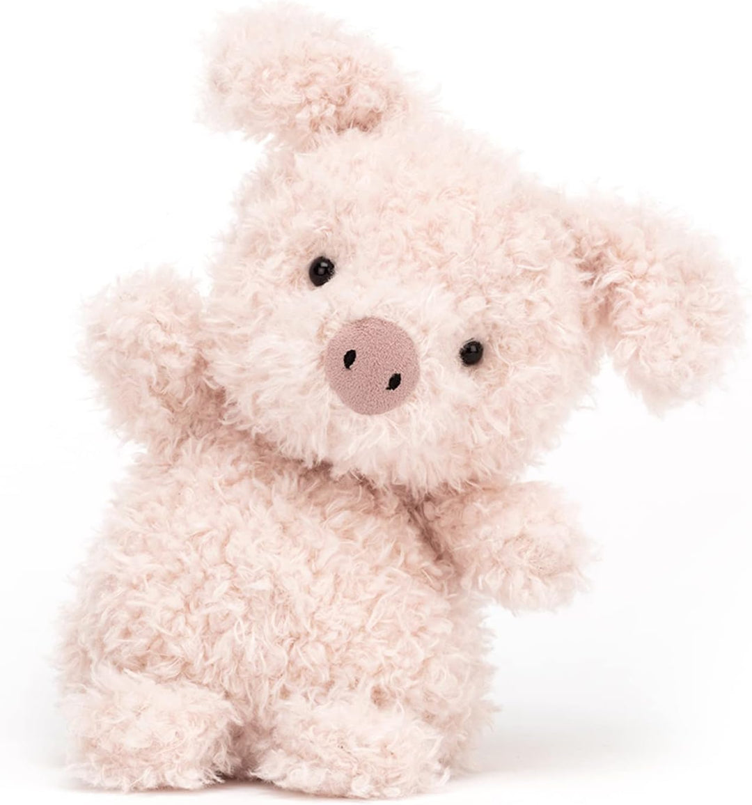 Jellycat Pequeño cerdo de peluche, 7 pulgadas, juguete de peluche d...