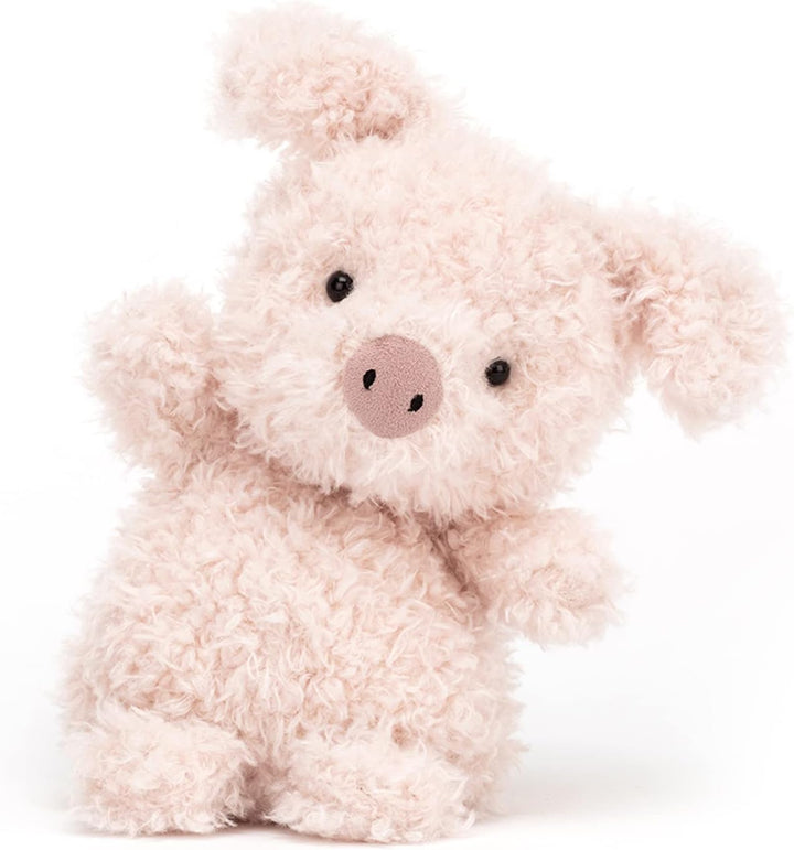Jellycat Pequeño cerdo de peluche, 7 pulgadas, juguete de peluche d...