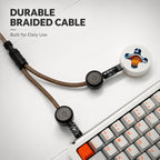 Split Dual 8K Gaming Cable AM Edition 1.4m / 4.6 ft (4,6 pies) de alta velocidad